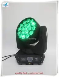 (10 шт./партия) мыть светодиодный 19*10 Вт перемещающаяся головка S LED wash zoom перемещение головного света