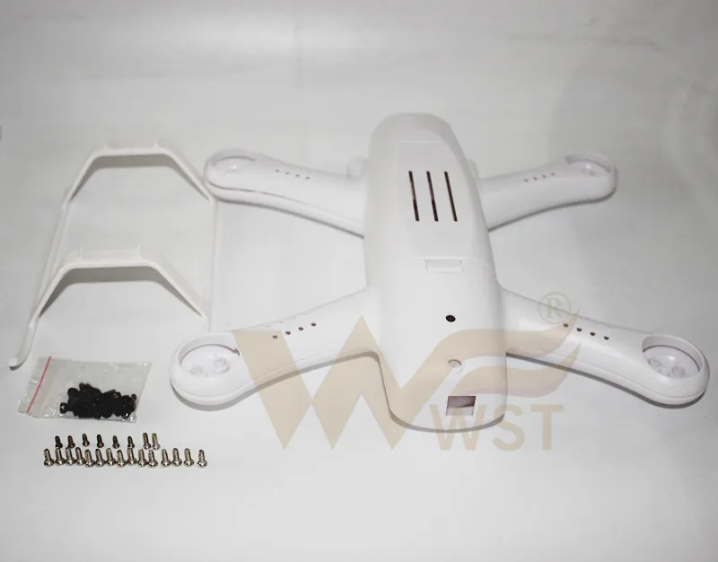 

WST Shuttle-280 quadcopter frame white body shell FPV QAV250 cross racing drone Enclosed case with battery compartment