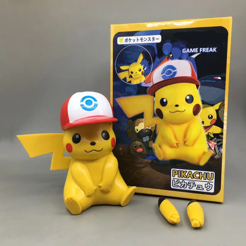

TAKARA TOMY POKEMON figures pikachu PVC action figure anime movie figura 12CM with box collection model doll toys kids gift