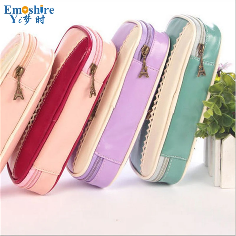 Emoshire Exclusive Cute Large Capacity Student Pencil Bag Multifunctional Pencil Box Simple Men and Women Korean Creative Stationery (3)