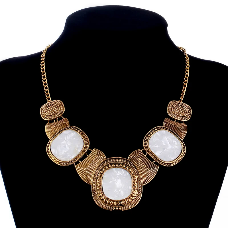 Ожерелье чокер женское многоцветное с золотым/бронзовым покрытием|designer jewelry|jewelry