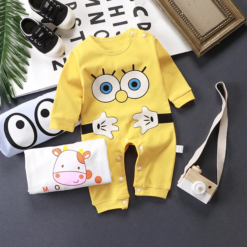 

Newborn Rompers Baby Girl Clothes Unisex Outfits Bunny Boys Jumpsuit Little Monkey Girl Jumpsuit Outfits Newborn Romper