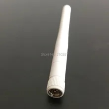 10 шт. 2-3 Dbi Sma мужской разъем белая антенна 2,4 ГГц антенна для маршрутизатор сети