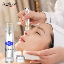 Дерма ролик иглы Титан золото Дерма штамп для женщин красота уход за кожей лица микро иглы 0,25 мм дермароллер для лица