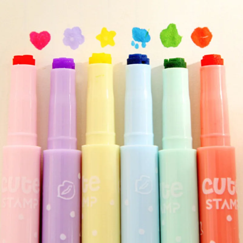 Highlighter Markers, Kawaii Markers, Cute Fun Highlighters, School  Highlighters, Office Highlighter, Teacher Highlighters, Kawaii Stationery 