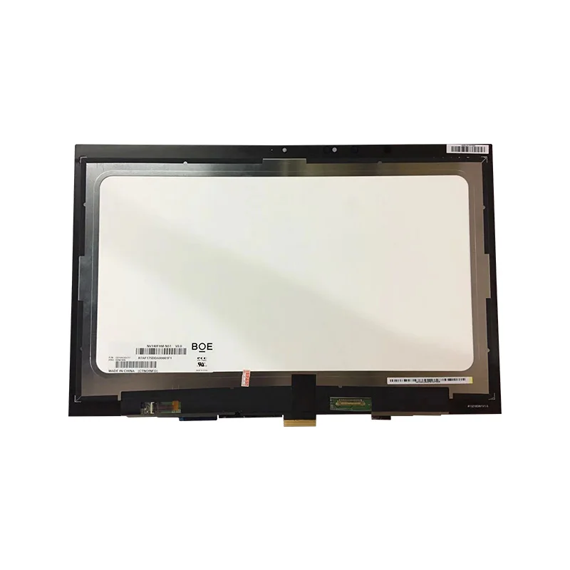 MEIHOU For Lenovo Thinkpad x1 Yoga 2018 LCD Touch Screen Digitizer Assembly NV140FHM-N51 PN SD10K93517 FRU 00NY446 LCD Screen