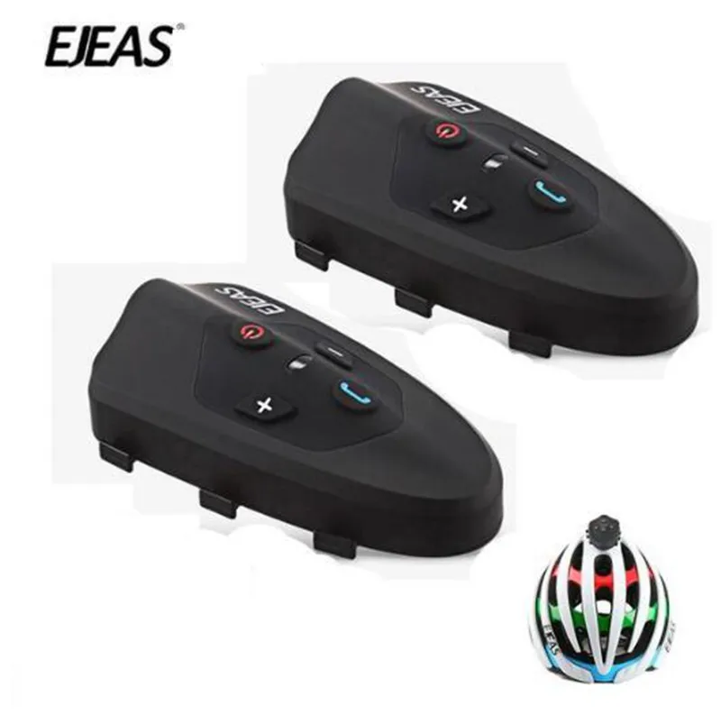 

EJEAS Eagle Eagle 2 Rider Cycling Interphone Bluetooth Motorcycle Helmet Headset 120km Full Duplex Talking Intercom