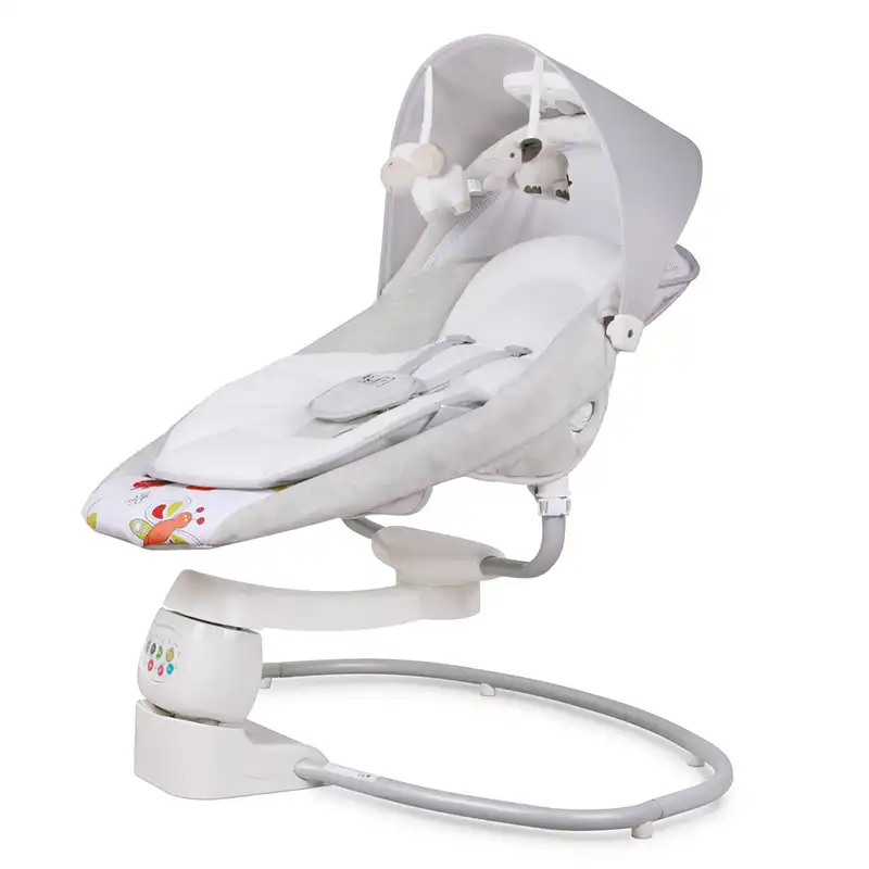infant sleeping in rocker