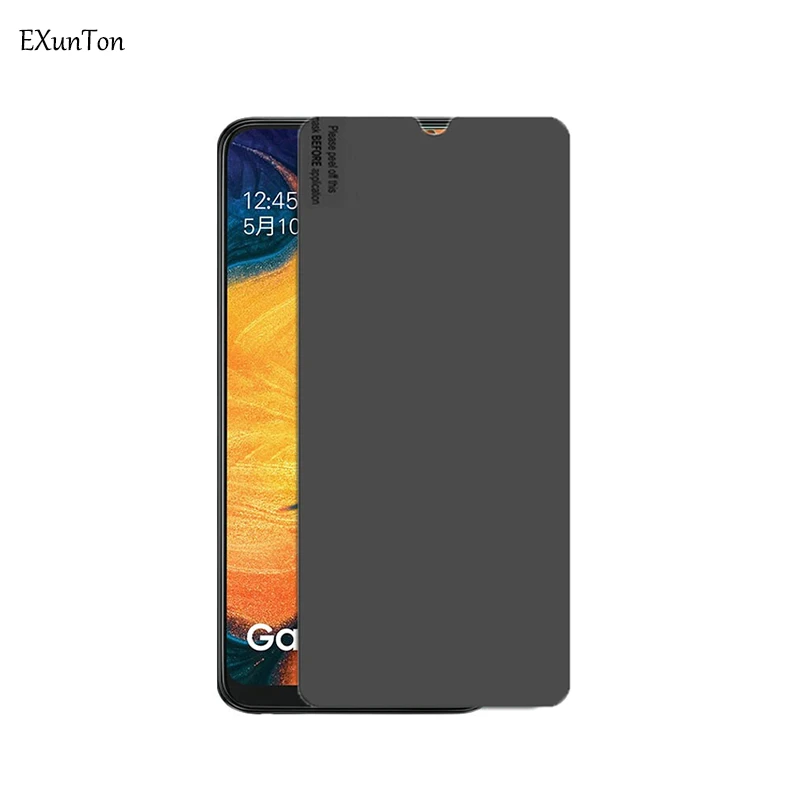 EXUNTON Privacy Tempered Glass for Smasung A40 Anti Spy Screen Protector Galaxy Glare Protective Film | Мобильные телефоны и