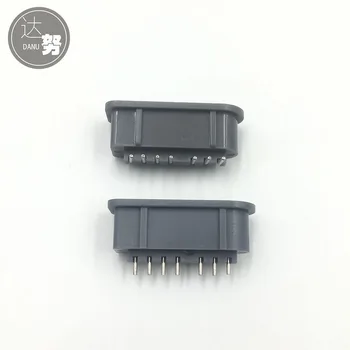 

100PCS For SFC Console 90 180 Degree 7 Pin Female Connector Socket Slot for Nintendo SNES Controller