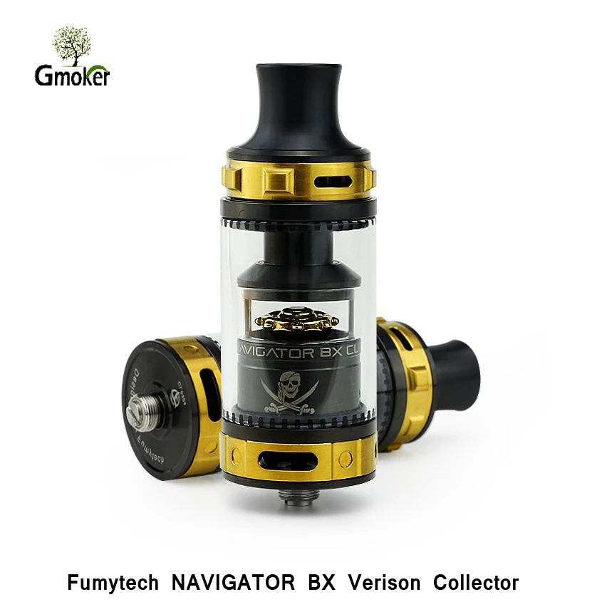

Original Fumytech NAVIGATOR BX CL RTA electronic cigarette atomizer rta vape tank vaper for box mod CL rebuildable atomizer