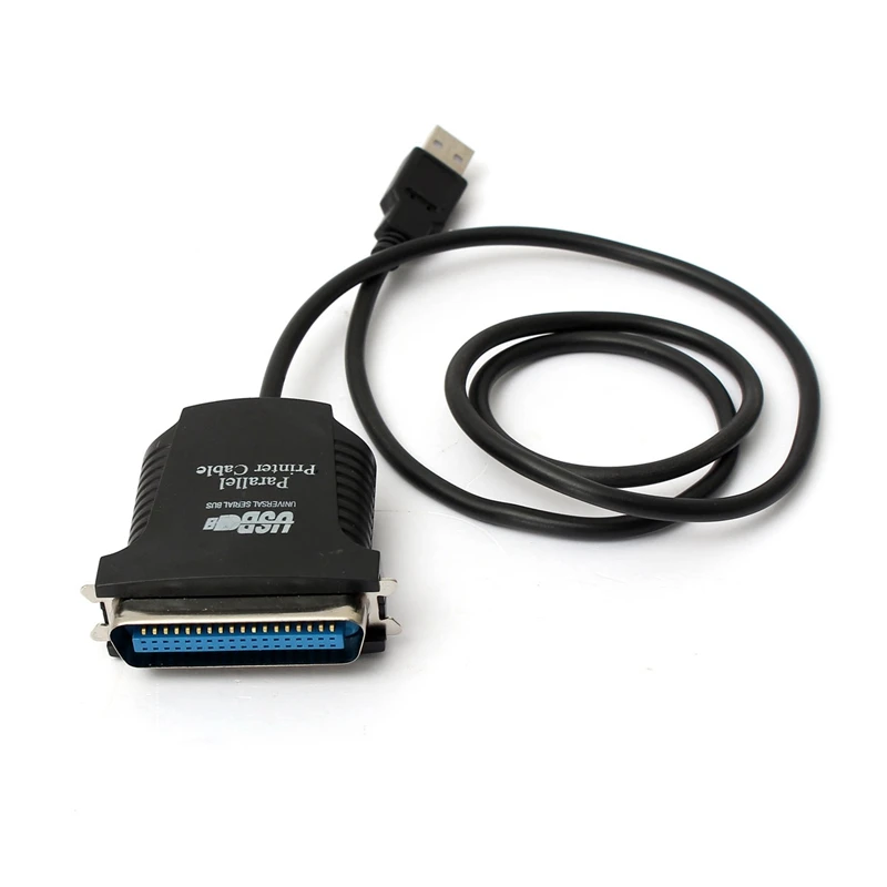 Горячая продажа 80 см USB к параллельному IEEE 1284 36 Pin 12 Мбит/с адаптер кабеля принтера