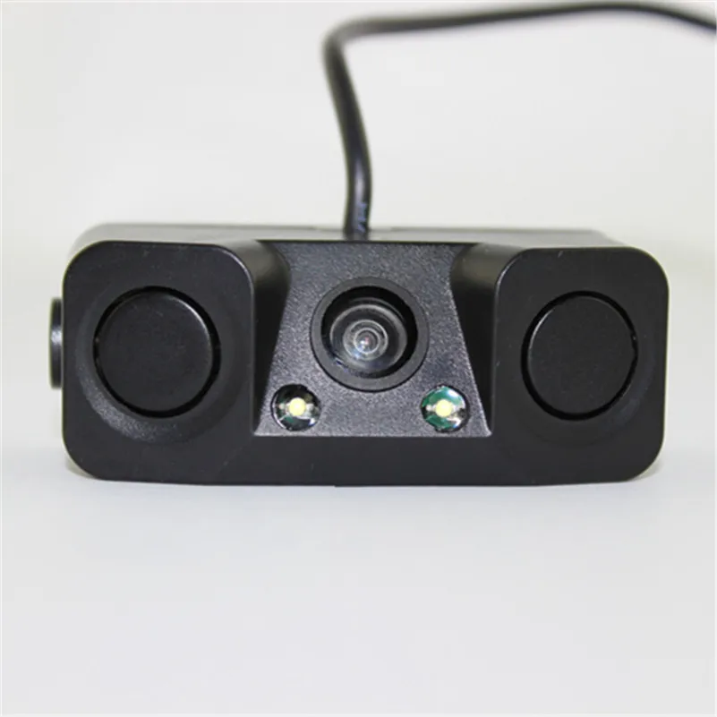 3 In 1 Car Assistance Parking Sensor With Car RearView Camera Reverse