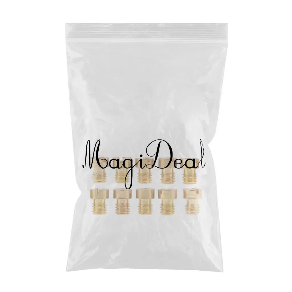 10x Carburetor Repair Kit Main Jet 85 88 90 92 94 95 98 100 102 105 Fuel Supply System jet principal Chorro principal