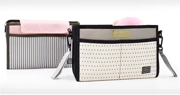 

DHL 200pcs Baby Stroller Bag Nappy Diaper Bag Carriage Hanging Basket Storage Organizer Mummy Storage Bebe Stroller Accessories