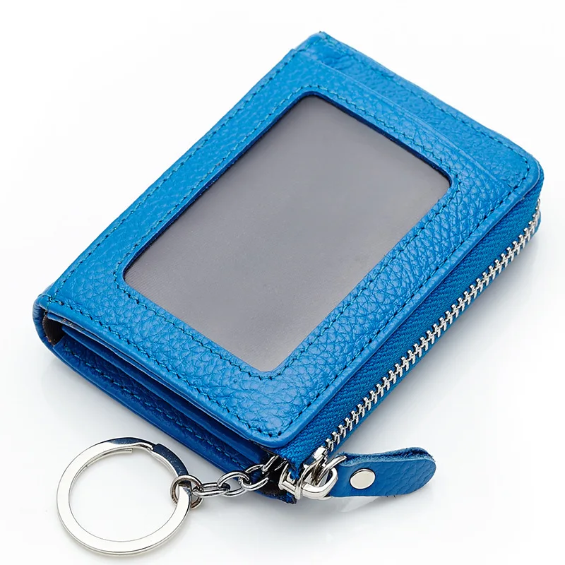 Unisex Key Wallets Card Holder Wallets Female Women Mini Wallet Leather