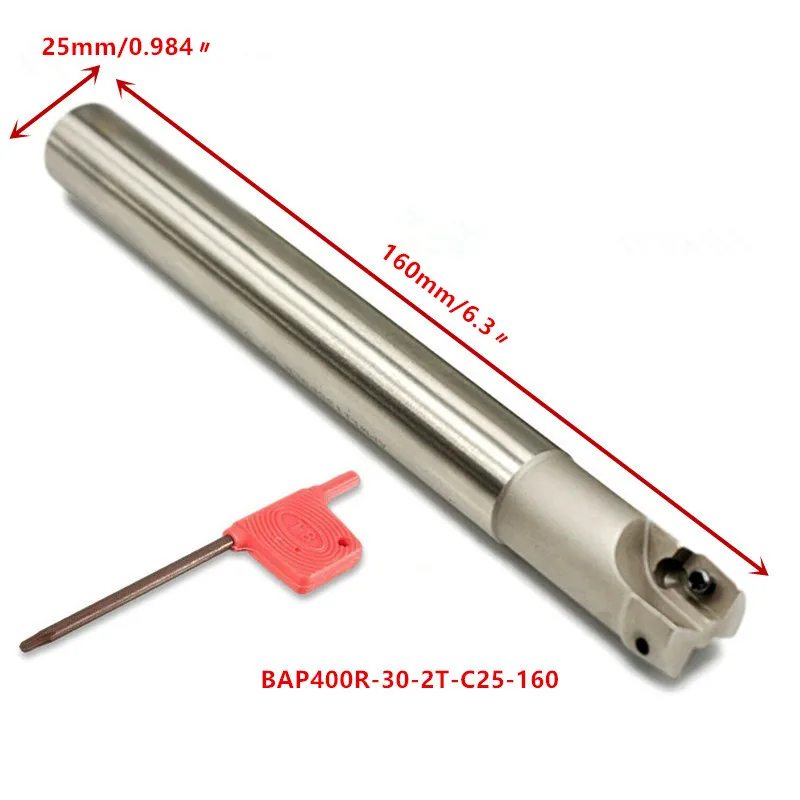 1 P BAP400R-2T держатель фрезерного инструмента C20mm/C24mm/C25mm ЧПУ нитрида бора в кубической типа конец держатель фрезерного инструмента для APMT1604 вставка