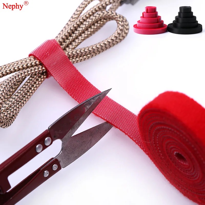 

5m 3m 1m USB Cable Organizer Wire Earphone Winder Clip Earphone Holder Mouse Cord Protector Magnetic For iPhone Line Loop Strip