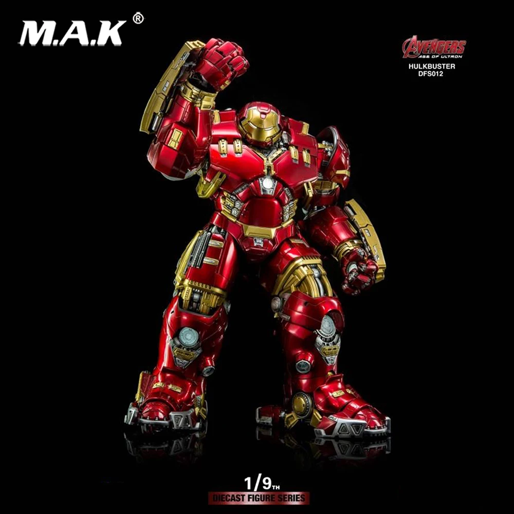 King Arts 1/9 Movie Series Iron Man 1/9 DFS012 Avengers 2MK44 Hulkbuster Diecast Figure Toy