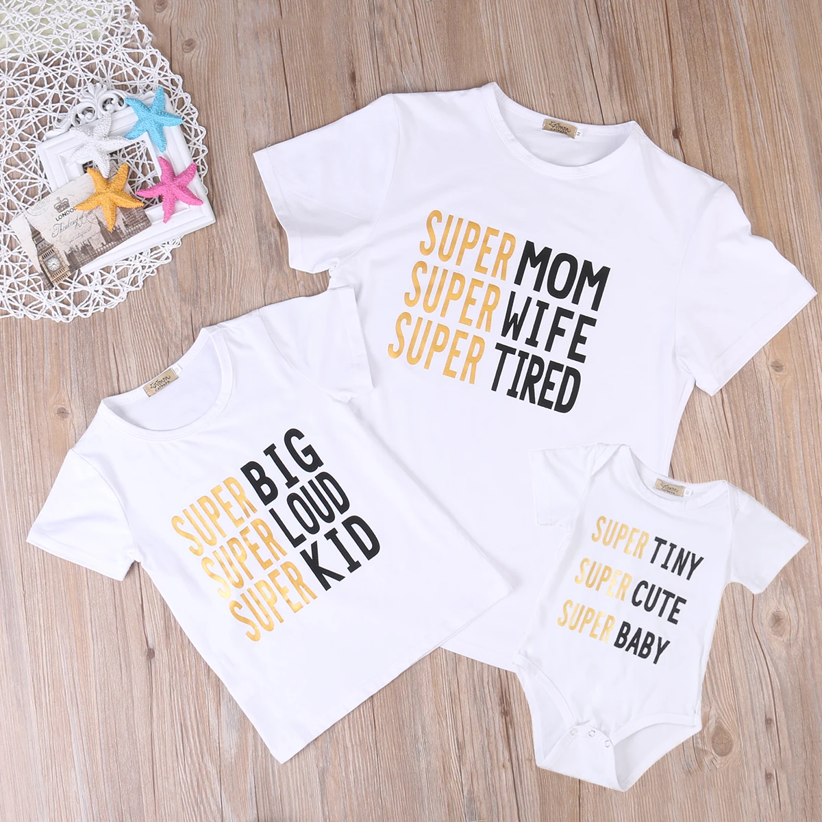 Футболка для всей семьи; футболка для мамы и детей; боди с надписью для малышей; Одежда для новорожденных мальчиков и девочек