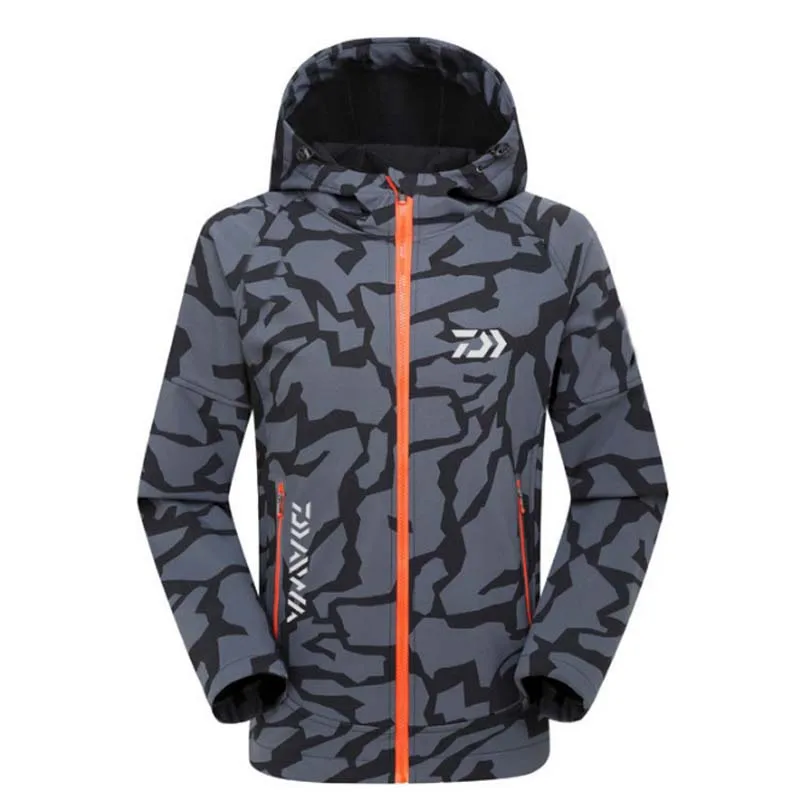 

2018 New Jacket Set Outdoor Fleece Jacket Warm Waterproof Windproof Fishing Suit Mountaineering Suit