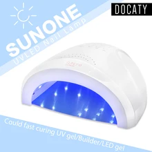 Docaty лак сушильная машина Sunone 48 Вт УФ светодиодный светильник Сушилка для ногтей все для дизайна ногтей 30 светодиодный s Гель лак для лампы