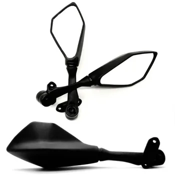 

1 pair Motorcycle Rear View Mirror Racing Motorbike Sport Bike Mirrors For Kawasaki ZX6R ZX For Ninja 300 For Honda CBR