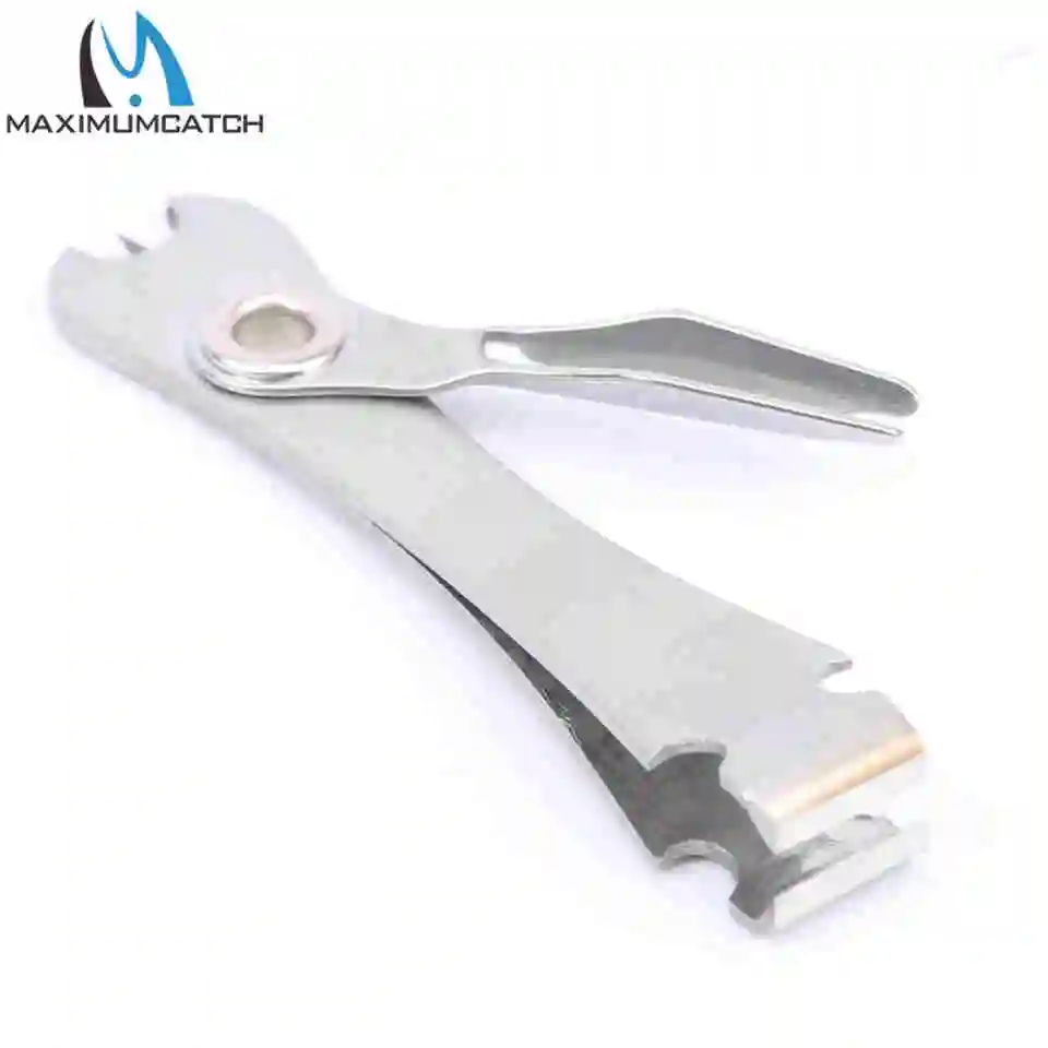 

Maximumcatch 2pcs Stainless Steel with Nail Knot Tying Tool Fishing Accessory Fly Fishing Line Nipper Clipper