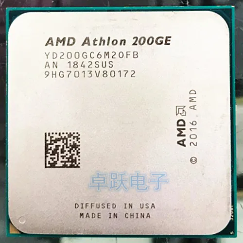 

AMD200GE AMD Athlon 200GE supports ASRock AB350 PRO4