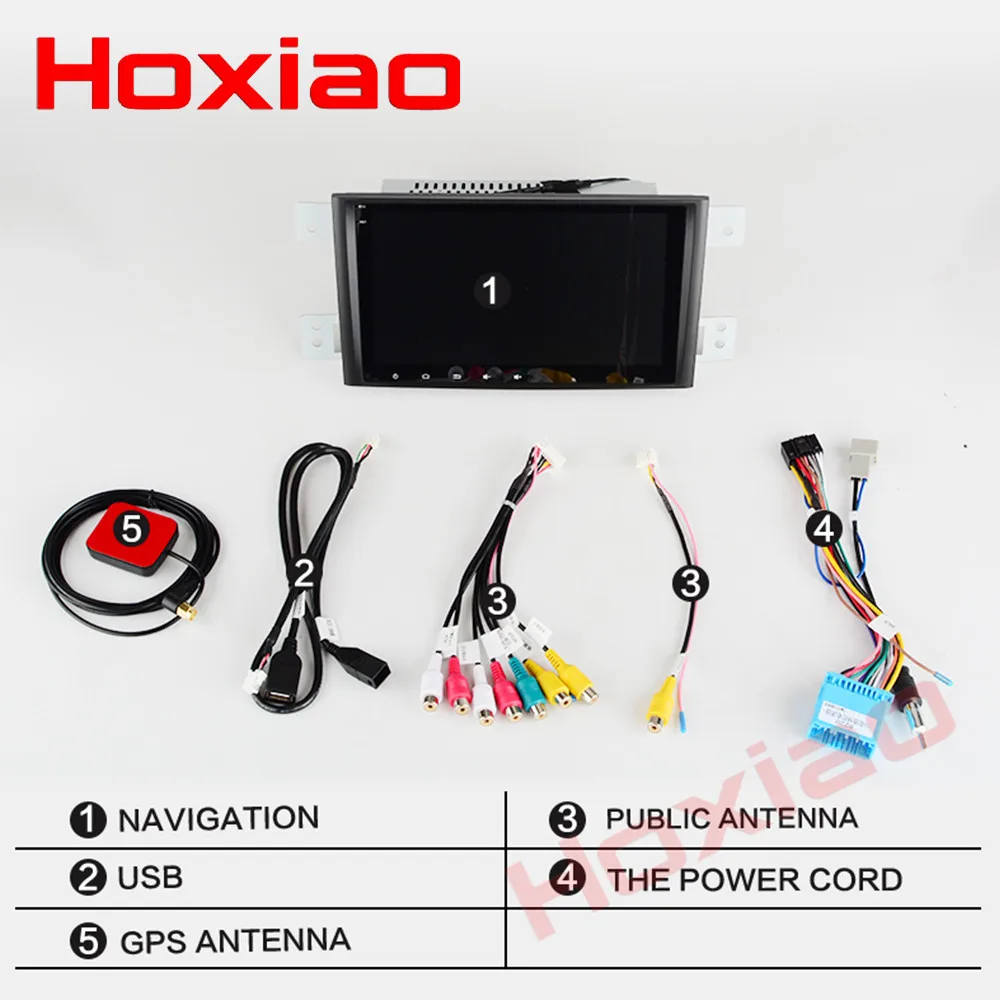 Sale 2 din car Android for Suzuki Grand Vitara 2005-2013 GPS multimedia player map navigation UBS WIFI BT RDS no DVD 2DIN car radio 4