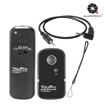 

YP-860II E3/DC0/DC2/E2/S1/S2/N3/L1/UC1 2.4G 16CH For Canon Camera Speedlit Wireless Remote Control Transmitter Receiver