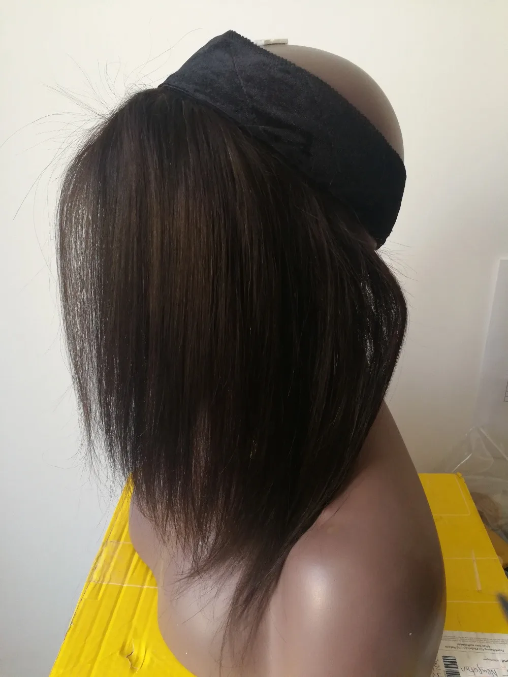 

100% European VIRGIN hair I BAND , Head band , Lace Grip for jewish wig kosher wigs fast shipping
