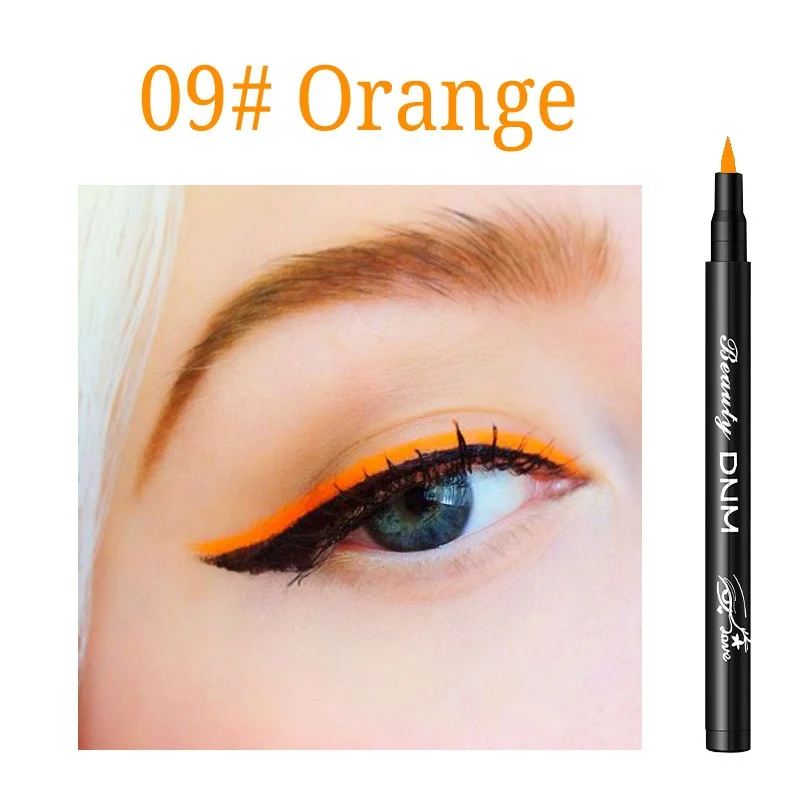 Rainbow Colors Eyeliner Face Pencil Liquid For Lasting Eyes Pigment Cosmetic Waterproof Eye Makeup