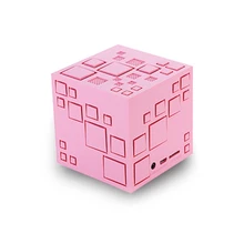 Для magic cube bluetooth Динамик Беспроводной светодиодные фонари сабвуфер стерео звук громкий Динамик S Поддержка TF FM Рождественский подарок с коробкой