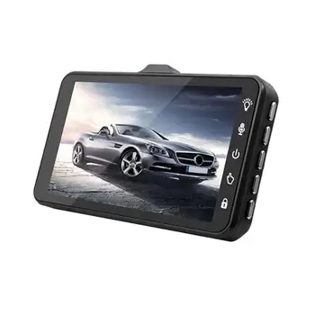 

4.0 Inch HD Touch Screen Car DVR Video Auto Camcorder Night Vision Automobile Recorder Cam Dual Lens Dash Camera Recorder