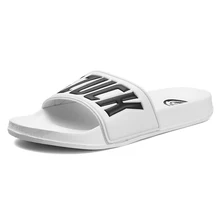 Мужские шлепанцы; мужские модные пляжные шлепанцы; Водонепроницаемая Резиновая обувь; мужские сандалии на плоской подошве; летние шлепанцы