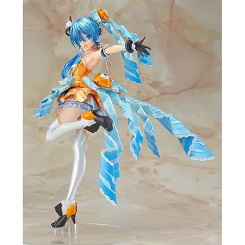 

Anime Hatsune Miku 9" Volcaloid PVC Action Figures 23cm Sexy Hatsune Miku Orange Blossom Princess ver. Model Doll Toys Gift