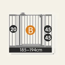 РФ! 85-194 см безопасная ограда для домашних животных, забор, ворота безопасности для детей, забор, изоляционный бар, детские ворота безопасности, лестничные ворота