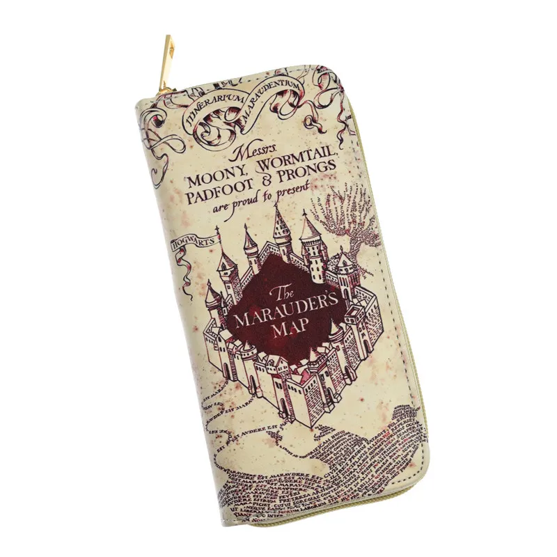 

Drop shipping The Marauders Map Wallet Women Long Wallet
