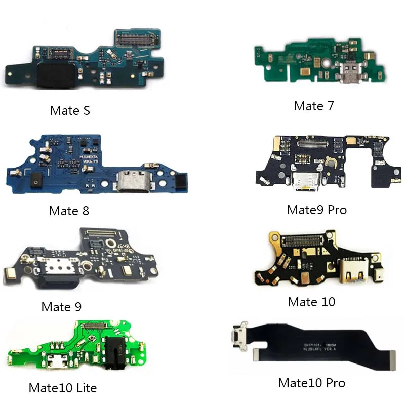 USB док-коннектор, зарядный порт зарядное устройство гибкий кабель для huawei mate 7 8 9 10 mate 10 Pro Lite mate S разъем для наушников гибкая лента