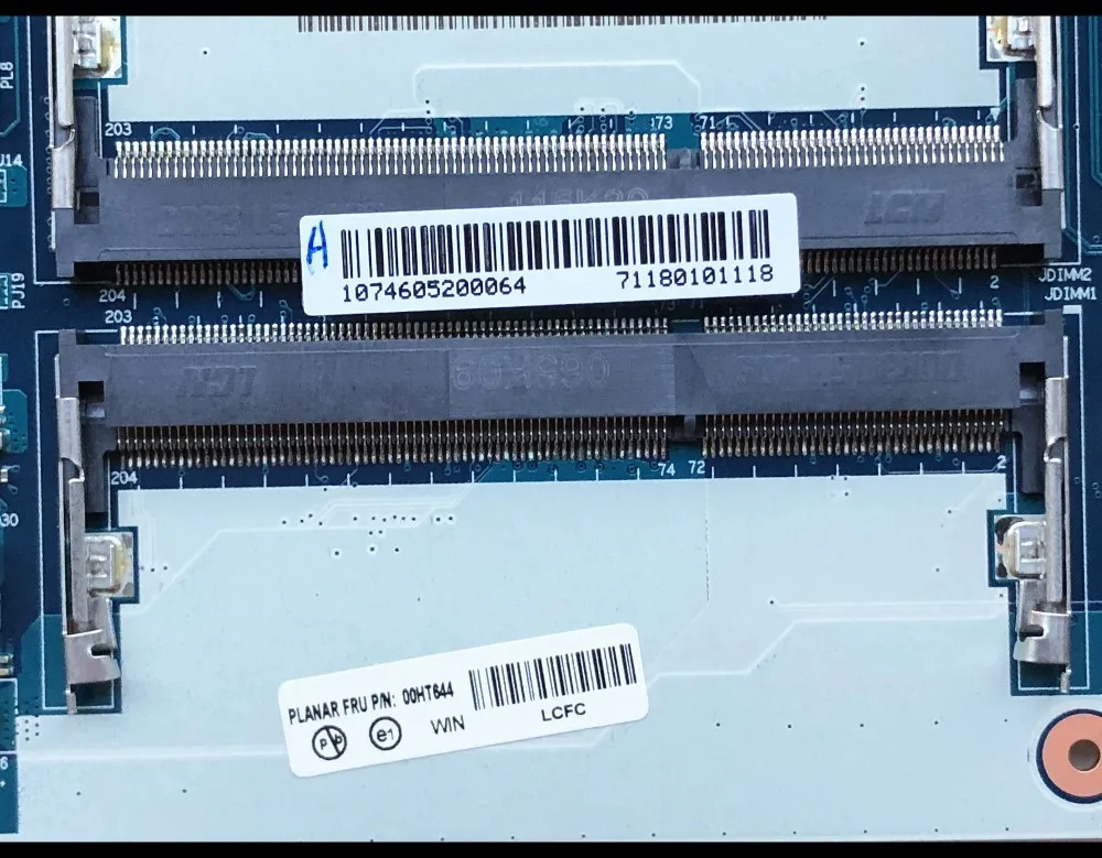 Высокое качество нового AILE1 NM-A221 для Lenovo ThinkPad E550 e550c ноутбука FRU системной платы: 00HT644 I5-5200U DDR3L 2 ГБ полностью протестированы