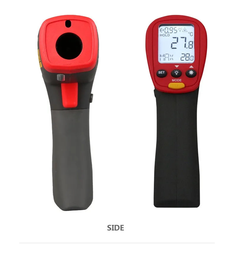 UNI-T UT301C инфракрасный термометр измеряет температуру на расстоянии легко носить с собой Бесконтактный быстрый тест температуры