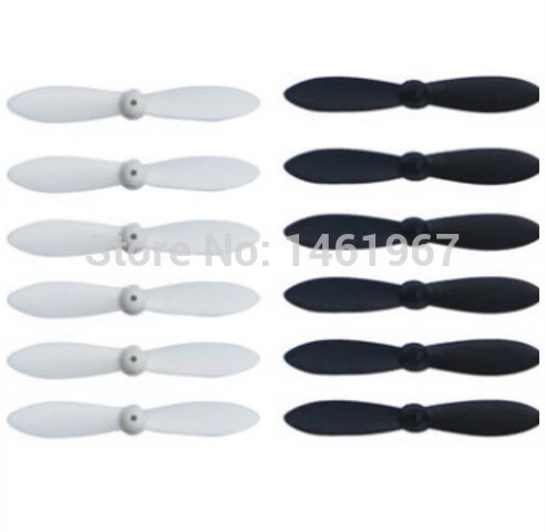 12 PCS propeller for CX CX-10 CX-10A CX-10C MJX X900 X901 FQ777-124 mini quadcopter RC drone Remote Control Spare parts | Игрушки и