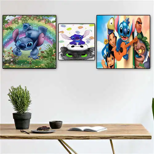 

Custom Stitch (1) Poster Printing Posters Cloth Fabric Wall Art For Living Room Decor#19-01-15-213