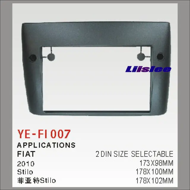 Best Offers Liislee For Fiat Stilo 2003~2010 Aftermarket Radio Dash Board Kit 2 DIN ABS Plastic Fascias Car Audio Panel Frame Fascia Best Offers Liislee For Fiat Stilo 2003~2010 Aftermarket Radio Dash Board Kit 2 DIN ABS Plastic Fascias Car Audio Panel Frame Fascia