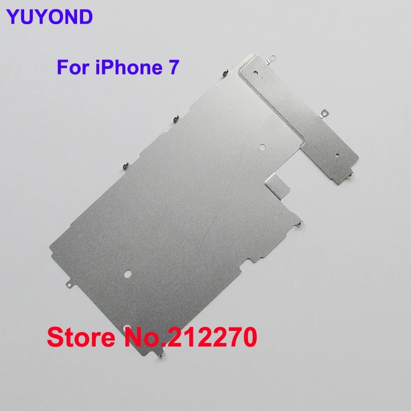 YUYOND Original New LCD Plate Metal Backplate Shield Replacement For iPhone 7 100pcs/lot Wholesale | Мобильные телефоны и