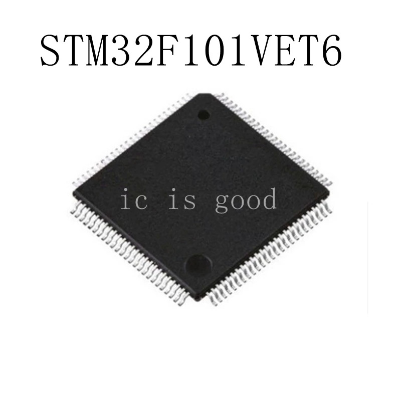 2PCS STM32F101VET6 STM32F101 VET6 QFP 100 New original