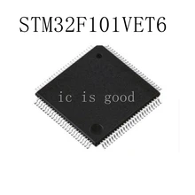 2PCS STM32F101VET6 STM32F101 VET6 QFP-100 New original