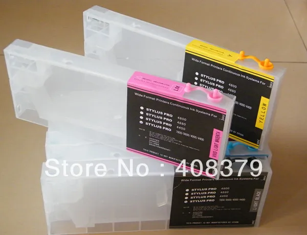 Free shipping 6pcs 82n refillable cartridge with chip for ...