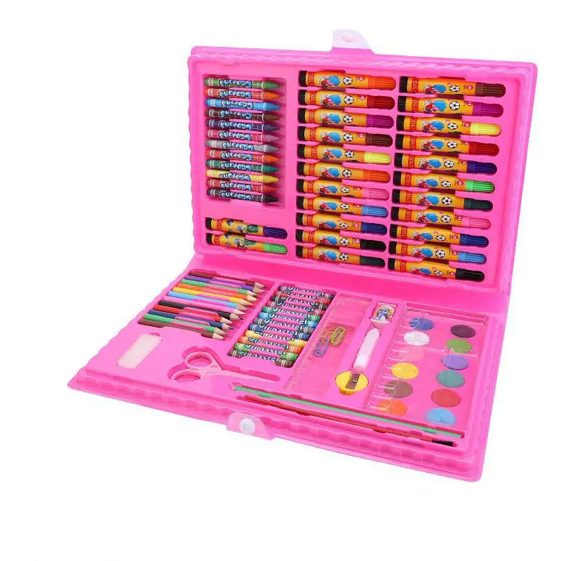 

86 sets of children's painting gifts student stationery combination art learning watercolor brush stationery set